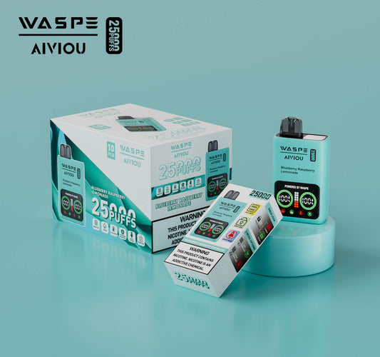 WASPE 25000 Puffs Disposable Vape Wholesale, 650 mAh ,25ML 10Flavors
