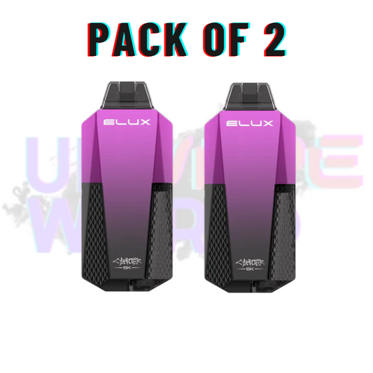 Fizzy Cherry Elux CyberOver 6000 Puff 6K Kit