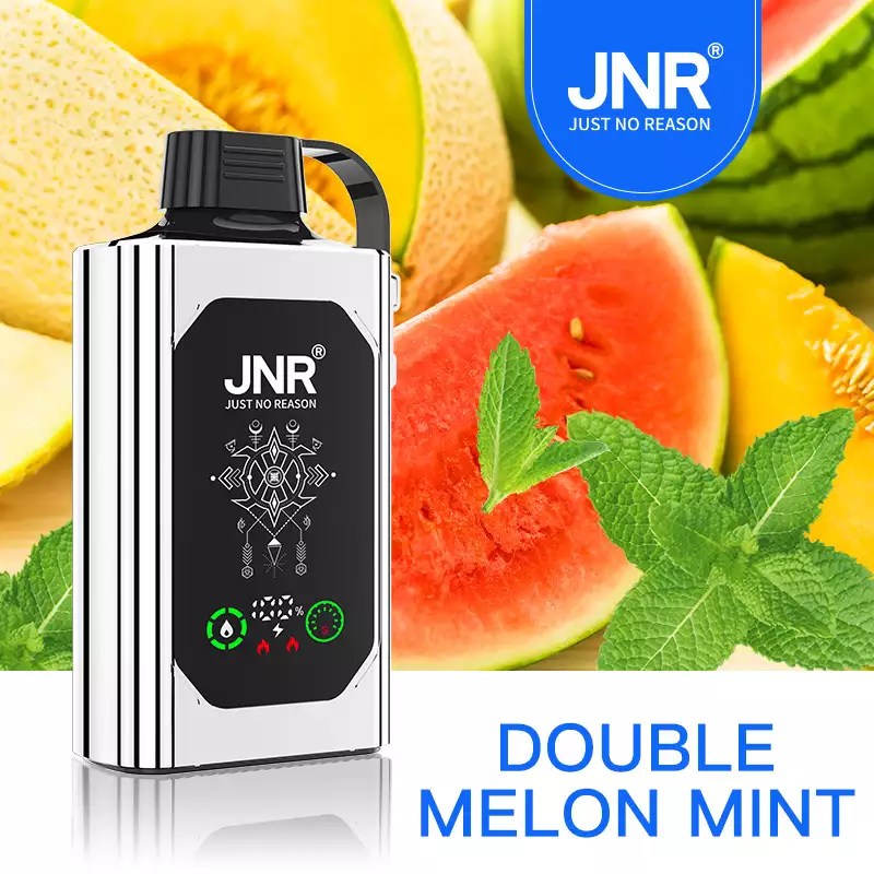 JNR Shisha Hookah Box 20500 Puffs Tornado Bar Smart Display Electronic Cigarette Vaper Disposable Vape-1000mAh Battery, 25ml E-liquid, Multiple Nicotine 15 Flavors