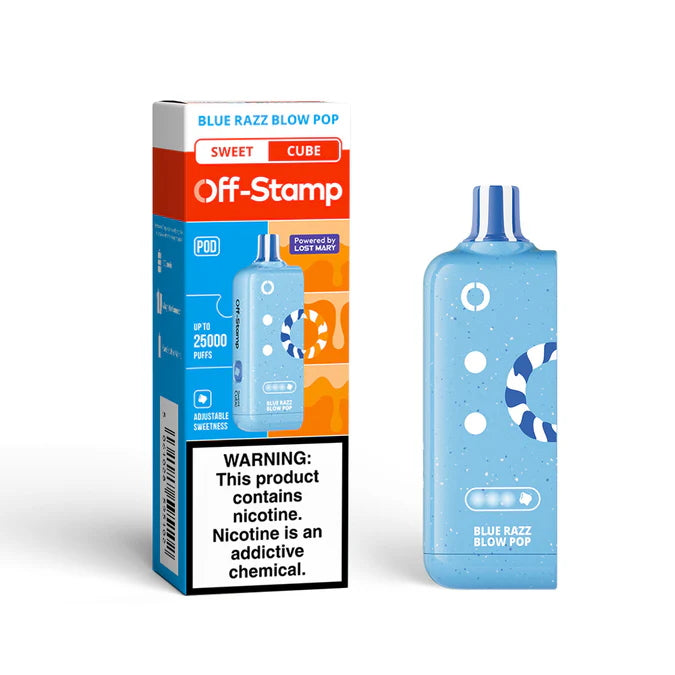 Off-Stamp Sweet Cube 25K Disposable Pod 18ml 8 Flavors