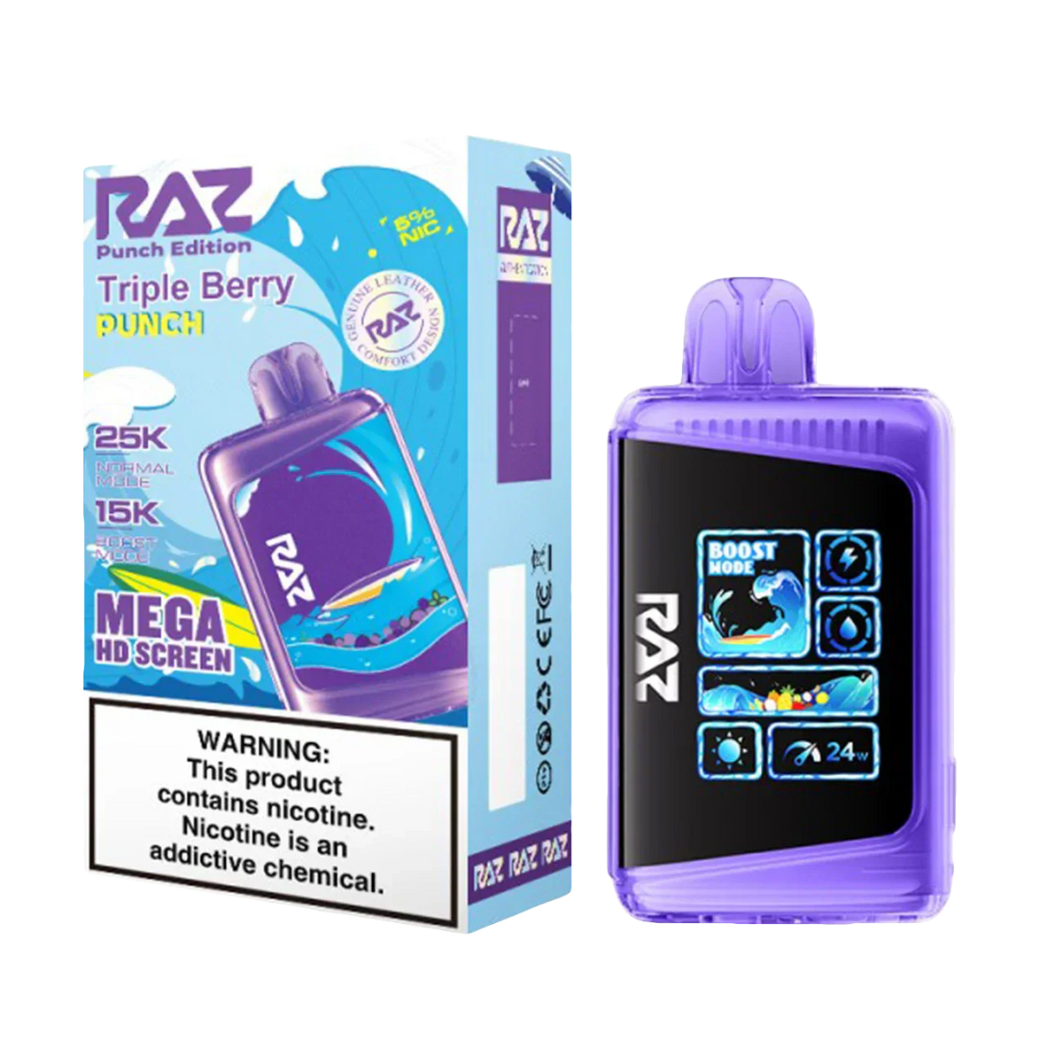 Raz LTX Vape 25K Punch Edition