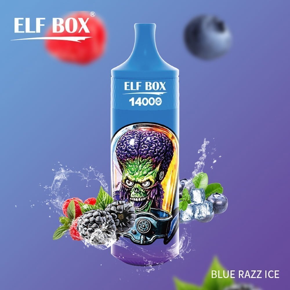 ELF BOX 14000 Puffs 0% 2% 5% Nicotine Rechargeable Disposable Pod