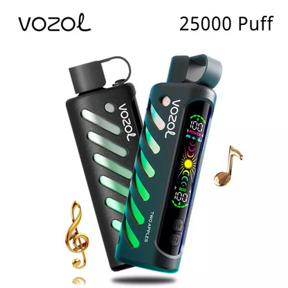 Vozol Gear Shisha 25000 Puffs Disposable Vape 25k Puff 25ml E-liquid 1000mAh  Battery 30 flavors Wholesale Price