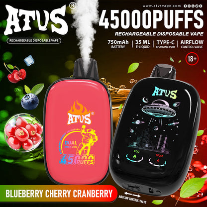ATVS 45000 Puffs Disposable Vape Wholesale