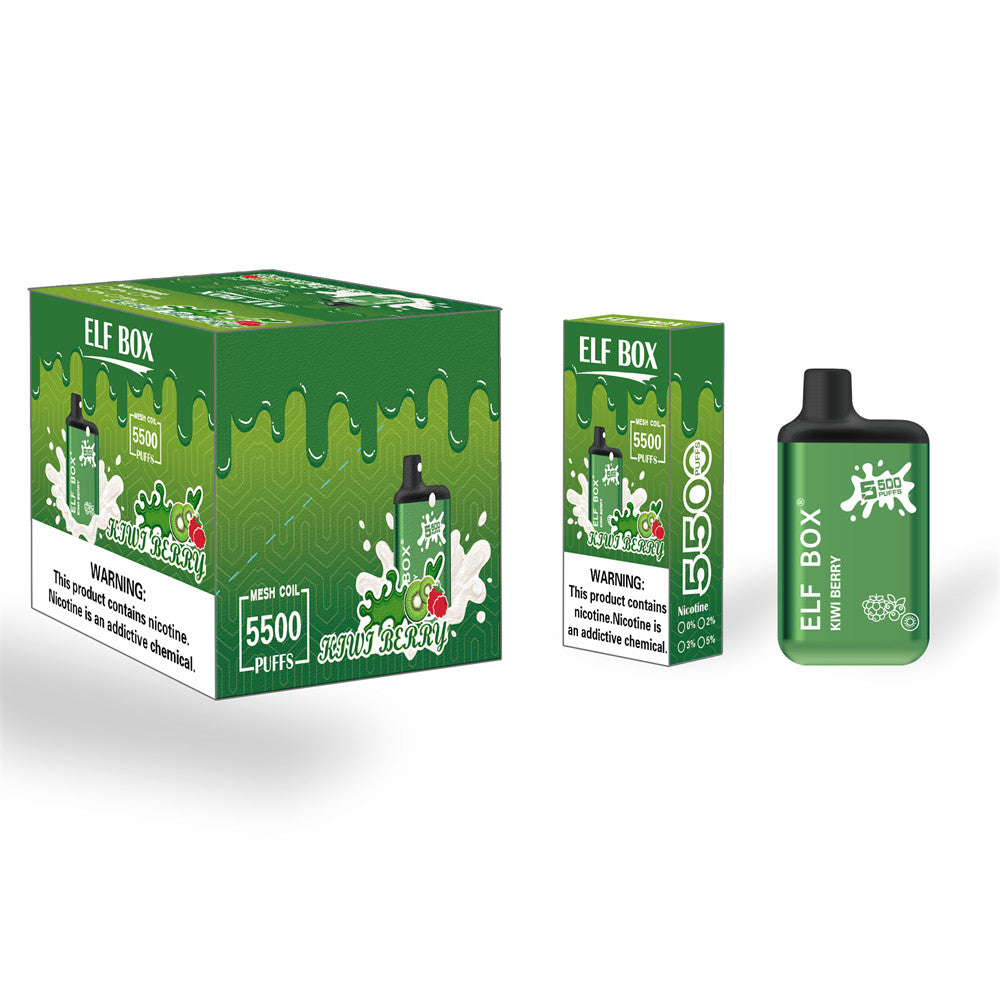 ELF BOX 5500 Puffs Disposable Vape Wholesale