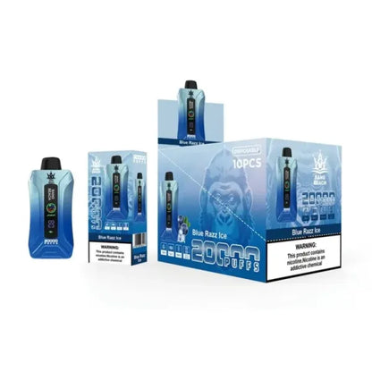 Bang BEACH 20000 Puffs 20K -  5% Nic Salt, Smart Display-650mAh Battery, 35ml E-liquid, Multiple Nicotine 12 Flavors