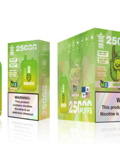 Bang King 25000 Puffs - 46mL pre-filled e-liquid Dual Tank (0% to 5% Nicotine);650mAh Battery 12 Flavors