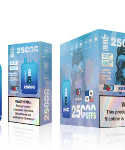 Bang King 25000 Puffs - 46mL Dual Tank (0%-5% Nicotine) 650mAh Battery 12 Flavors
