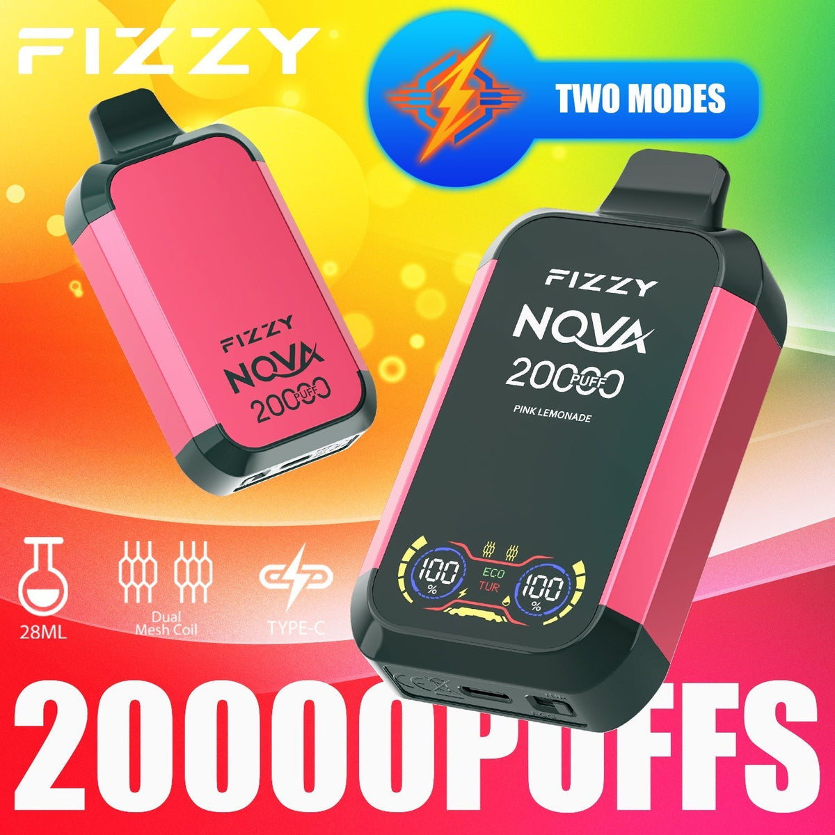 FIZZY NOVA 20000 Puffs Disposable Vape Wholesale