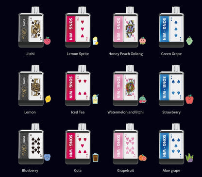SONG Poker Y193C 6000 Puffs Disposable Vape Wholesale