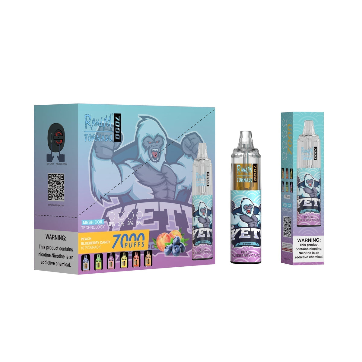 RAndM Tornado 7000 Puffs Disposable Vape