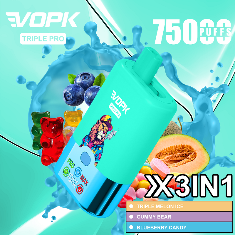 VOPK TRIPLE PRO 75000 Puffs Disposable Vape Wholesale