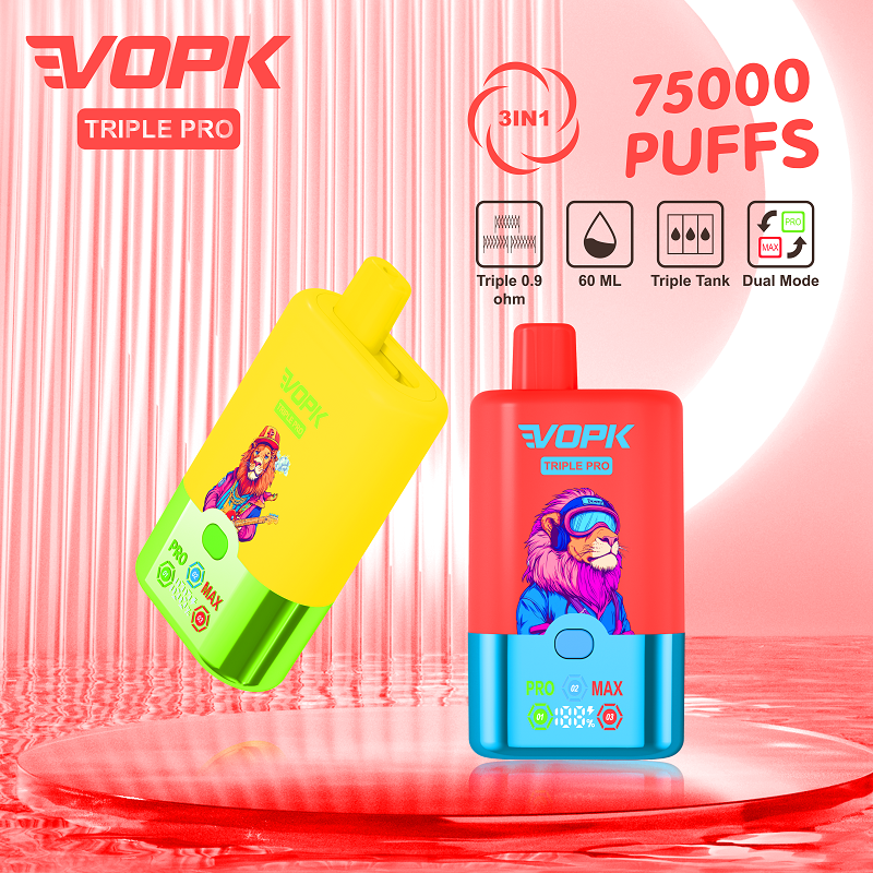 VOPK TRIPLE PRO 75000 Puffs Disposable Vape Wholesale