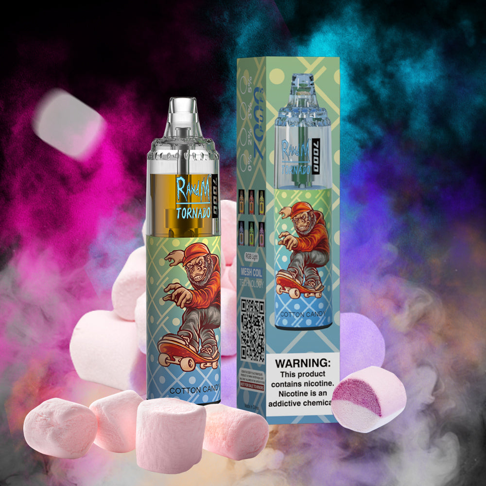RAndM Tornado 7000 Puffs Disposable Vape Pack Of 10