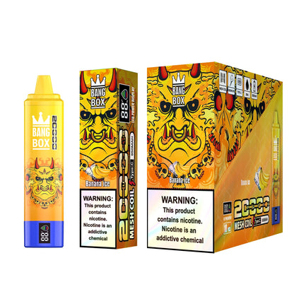 BANGBOX 20000 Puffs Disposable Vape Wholesale-850mAh Battery, 35ml E-liquid, Multiple Nicotine 12 Flavors