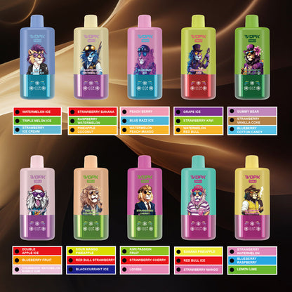 VOPK 3in1 60000 Puffs Disposable Vape Wholesale-650mAh battery, 54ml E-liquid,Multiple Nicotine 10 Flavors