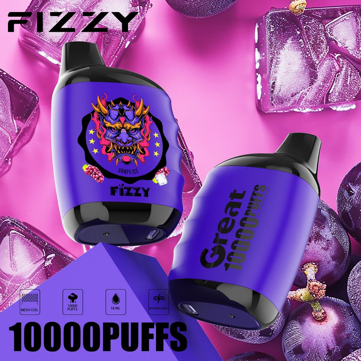 FIZZY GREAT 10000 Puffs Disposable Vape Wholesale