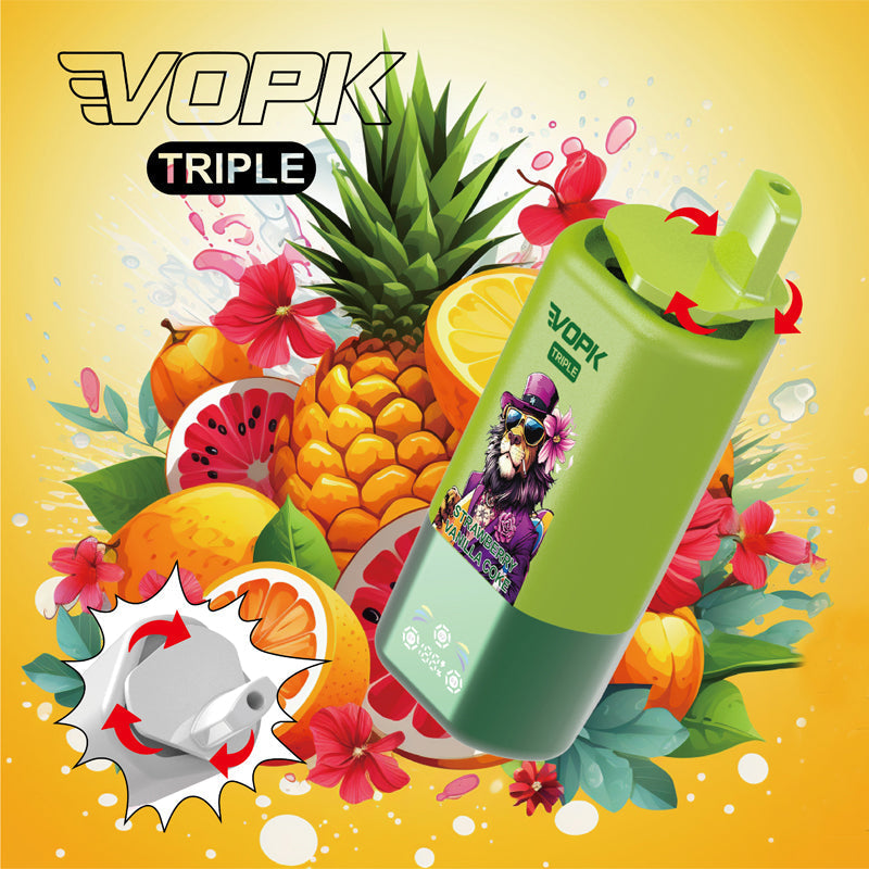 VOPK 3in1 60000 Puffs Disposable Vape Wholesale