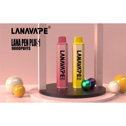 LANA PEN 9000 PLUS Disposable Vape Wholesale-600mAh battery, 12ml E-liquid, Multiple Nicotine 18 Flavors