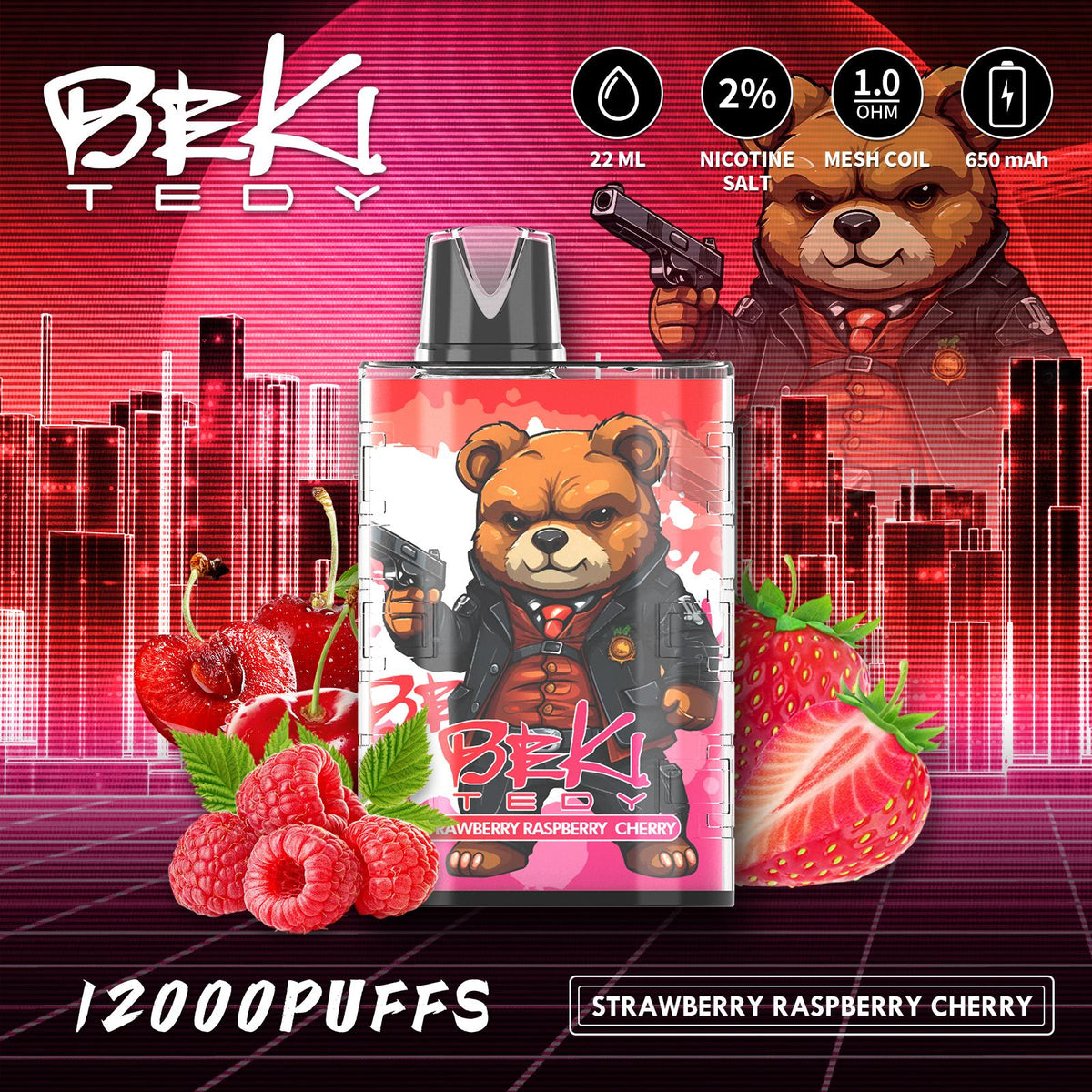 Beki Tedy 12000 Puffs (Box of 10)