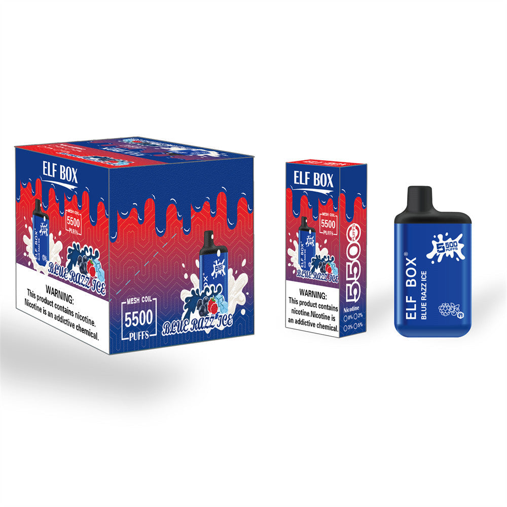 ELF BOX 5500 Puffs Disposable Vape Wholesale