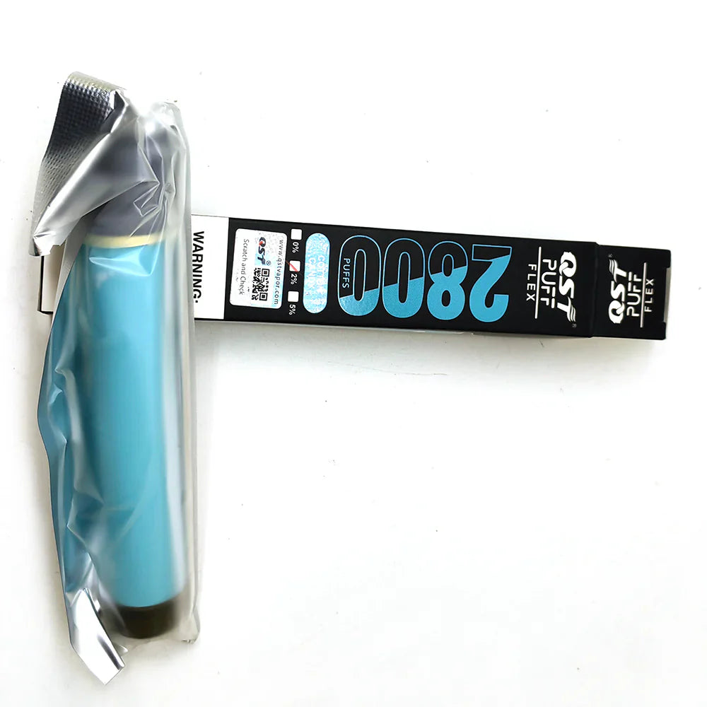 QST Puff Flex 2800 Puffs Vape Disposable Wholesale Electronic Cigarettes 0% 2% 3% 5% 8 ml Pod 850mah Battery Pen Minimum Order 100pcs