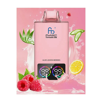 Fumot Tornado 35k Disposable Vape Fumot  Vape With Digital  20 flavor Display