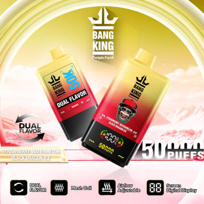 Bang King 50000 Puffs Disposable Vape - 50ml E-Liquid, 850mAh Battery 12 Flavors
