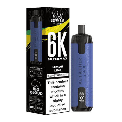 Al Fakher Supermax 6K Disposable Vape