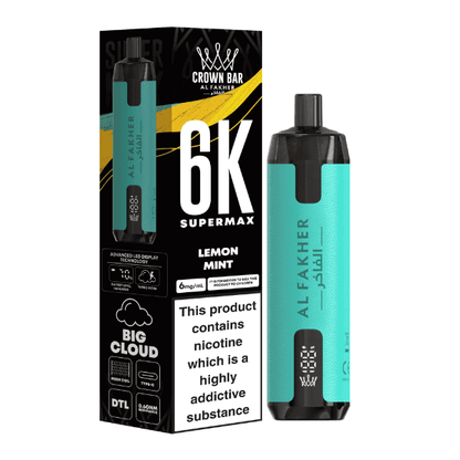 Al Fakher Supermax 6K Disposable Vape