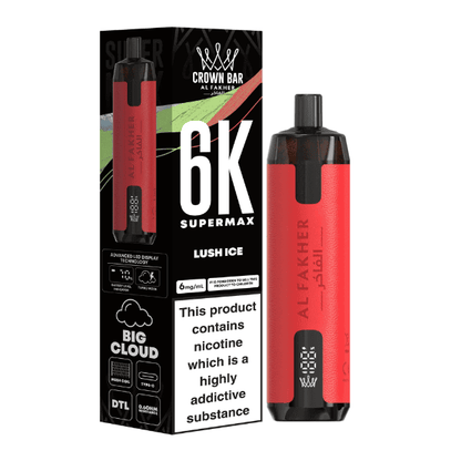 Al Fakher Supermax 6K Disposable Vape