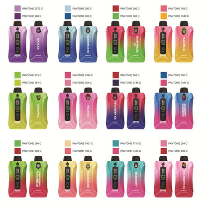 Bang BEACH 20000 Puffs 20K -  5% Nic Salt, Smart Display-650mAh Battery, 35ml E-liquid, Multiple Nicotine 12 Flavors