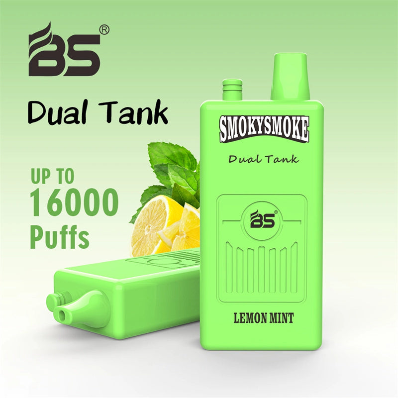 Breze Stiik Bs Smokysmoke 16000 Puffs Puff 16k With 650mah 18ml Dual Tank Disposable Vape