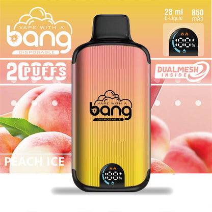 Bang King Double Crystal 20000 Puffs Vape 20K Disposable Vape Pen E Cigarette Prefilled 25ml 650mAh