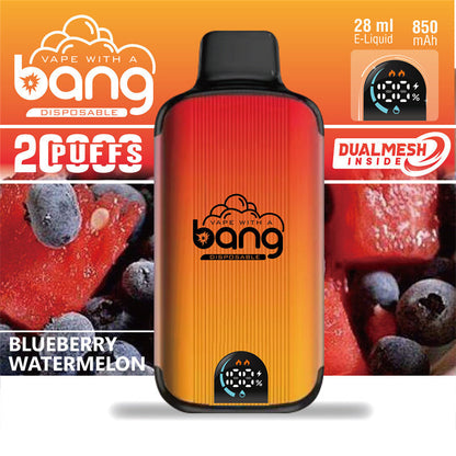 Bang King Double Crystal 20000 Puffs Vape 20K Disposable Vape Pen E Cigarette Prefilled 25ml 650mAh
