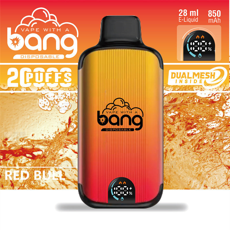 Bang King Double Crystal 20000 Puffs Vape 20K Disposable Vape Pen E Cigarette Prefilled 25ml 650mAh