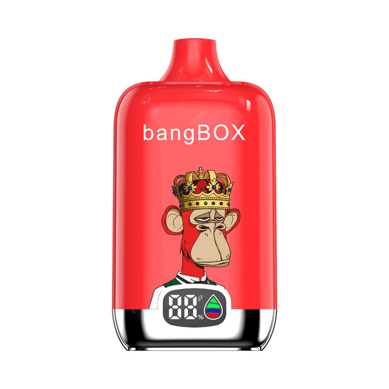 Bang King Smart screen 15000 puffs Disposable Vape(0% to 5% Nicotine) 25mL , 650mAh,12 Flavors