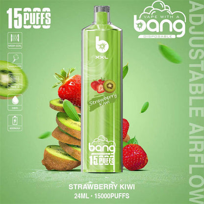 Bang 15000 Puffs Vape 15K Disposable Vape Pen E Cigarette Prefilled 25ml 600mAh Disposable Vape 12 Flavors