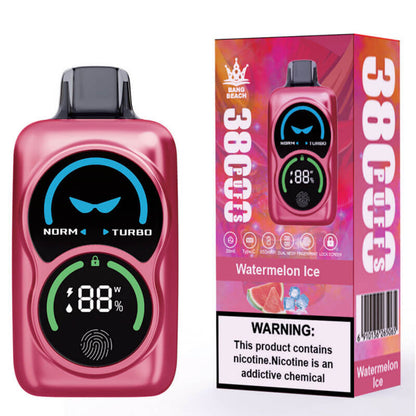 Bang Beach 38000 Puffs Disposable Vape - 38ml E-Liquid, 850mAh Battery