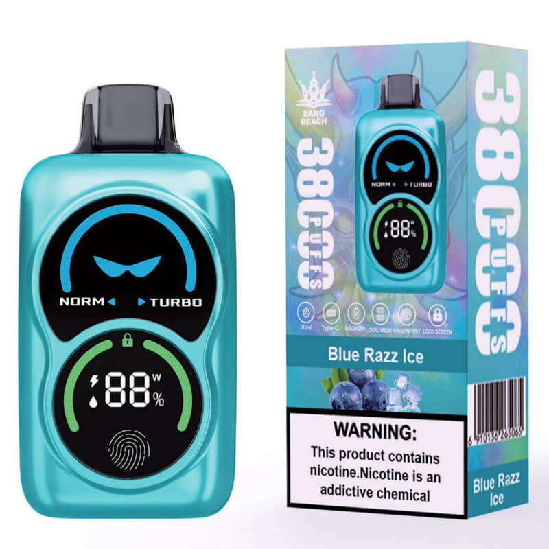 Bang Beach 38000 Puffs Disposable Vape - 38ml E-Liquid, 850mAh Battery