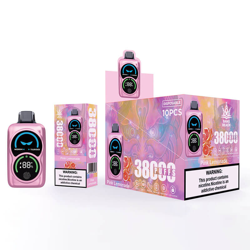 Bang Beach 38000 Puffs Disposable Vape - 38ml E-Liquid, 850mAh Battery