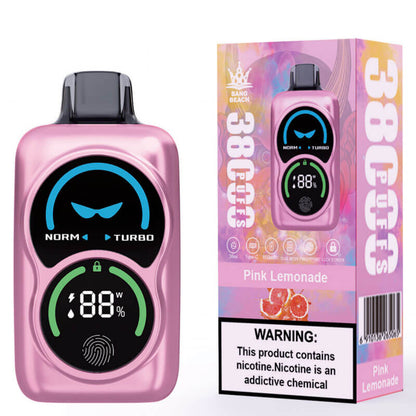 Bang Beach 38000 Puffs Disposable Vape - 38ml E-Liquid, 850mAh Battery