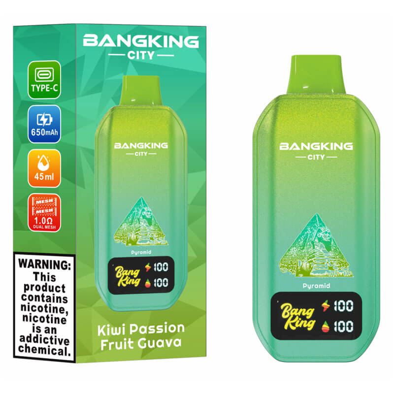 Bang King City 50000 Puffs Disposable Vape  650mAh 45ml 12 Flavors