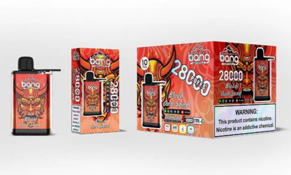 Bang 28000 Puffs Disposable Vape(0%- 5% Nicotine) - 30ml E-Liquid, 650mAh Battery