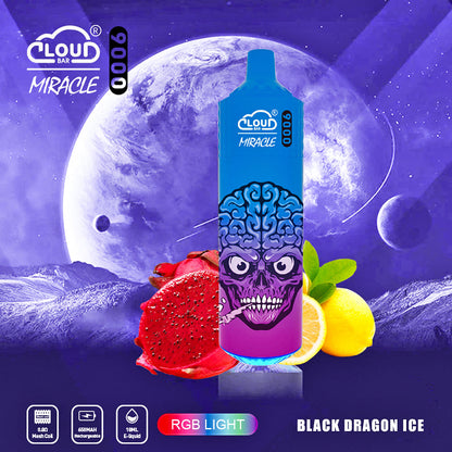 Cloud Bar 9000 Puffs  650mAh Mesh Coil 18ML  5% Rechargeable E Cigarettes Vapes Pen 18ml for Cigarettes Lovers 11 Flavors