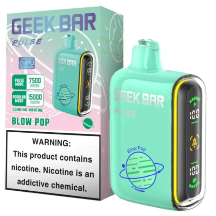 Blow Pop Geek Bar Flavor