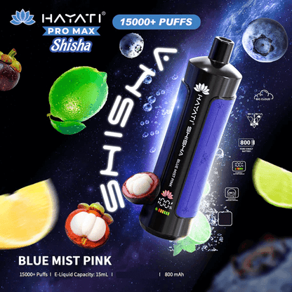 Hayati Shisha 15000 Puffs Disposable Vape (Box of 10)