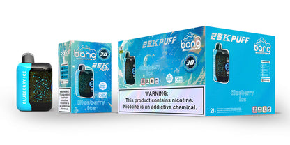 Bang starry 25000 puffs Disposable Vape-850mAh Battery, 30ml E-liquid, Multiple Nicotine 16 Flavors