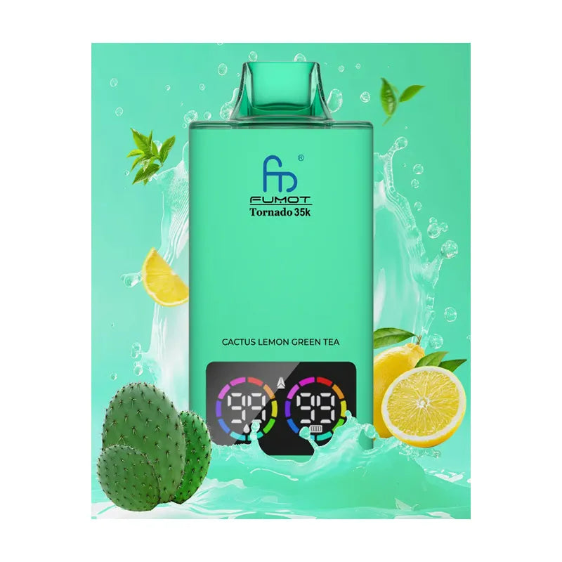 Fumot Tornado 35k Disposable Vape Fumot  Vape With Digital  20 flavor Display