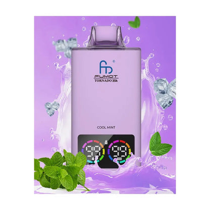 Fumot Tornado 35k Disposable Vape Fumot  Vape With Digital  20 flavor Display